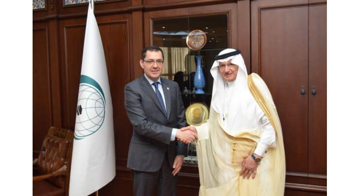 OIC Secretary General Receives Irish Ambassador to the Kingdom of Saudi Arabia