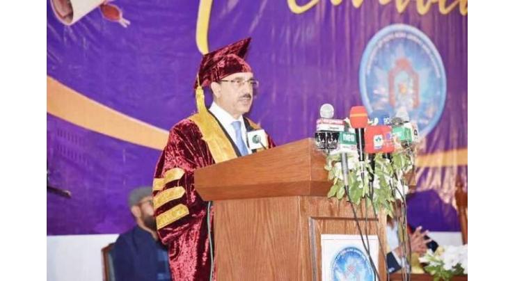 AJK President applauds students achievements at University of Kotli convocation
