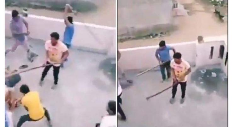 Hindus torture Muslim boys for playing cricket on Holi