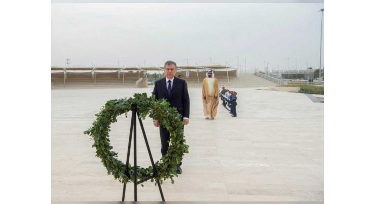 Uzbekistan President visits Wahat Al Karama