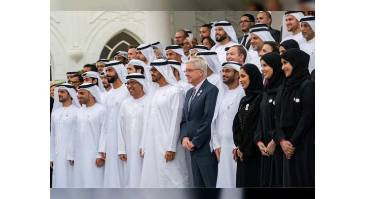 Mohamed bin Zayed receives Higher Committee, organisers of Special Olympics