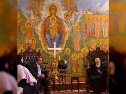 زعيم الكنيسة الجورجية الأرثوذكسية يشيد بنهج التسامح في الإمارات