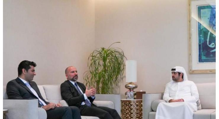 Maktoum bin Mohammed bin Rashid receives CEOs of Uber, Careem