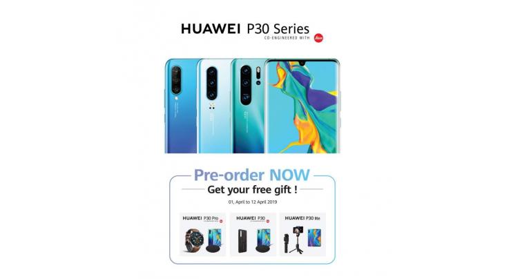 HUAWEI P30 Series Breaks All Flagship Pre-order Records; Goes on Sale