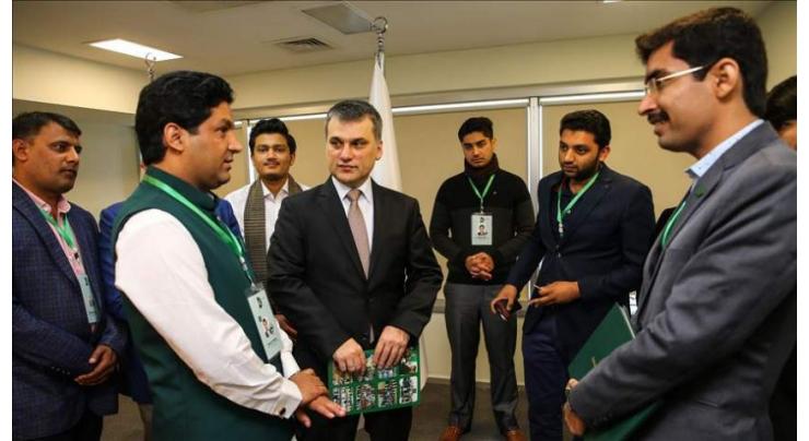Pakistani youth visit Anadolu Agency
