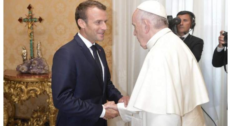 Macron to discuss Notre-Dame with Pope Francis later Tuesday: presidency
