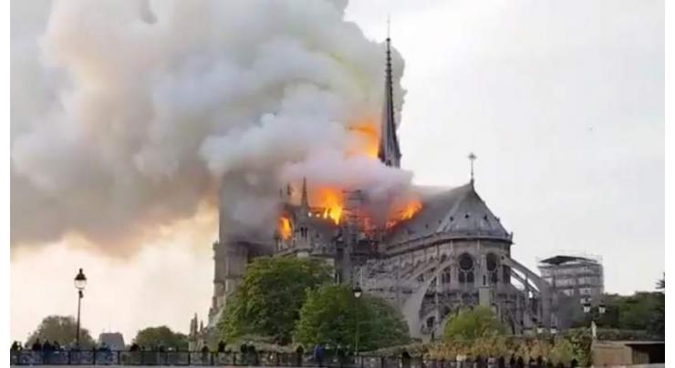 Head of Russian Orthodox Church says praying for Notre-Dame
