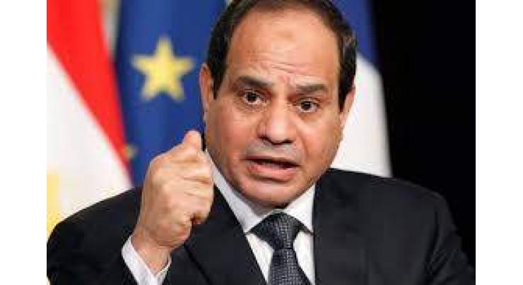 Egypt's President Supports Sudanese People's Will in Talks With Sudanese Military Leader