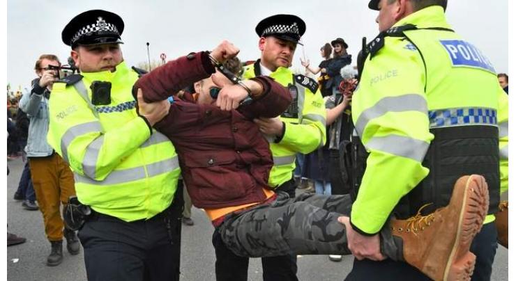 UK Police Arrest Nearly 300 Climate Change Activists in London Since Monday - Statement
