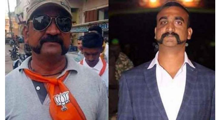 Fact check: Man in viral post supporting BJP is not IAF pilot Abhinandan