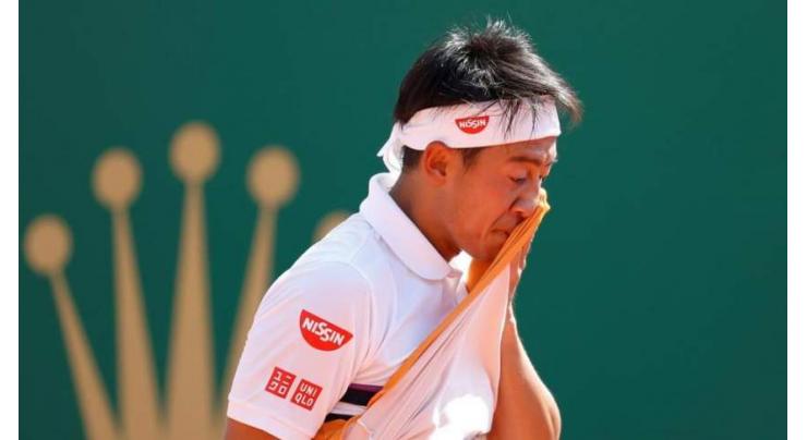 Japan's Nishikori knocked out in Monte Carlo
