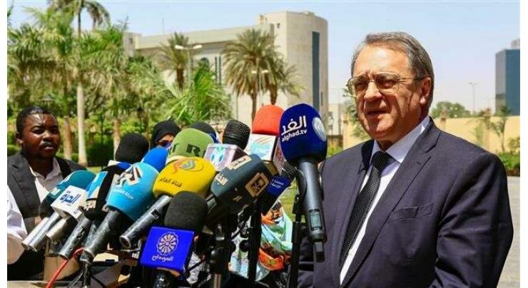 Russia's Bogdanov to Meet With Head of Sudan New Military Council in Khartoum Wed - Source