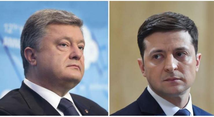 Ukrainian Election Race Nearing End With Poroshenko Unlikely to Beat Zelenskiy