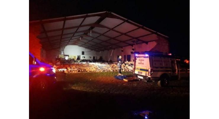 Church collapses in South Africa, killing 13
