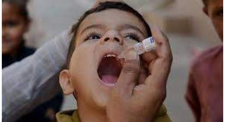 896828 kids to get polio drops in Multan
