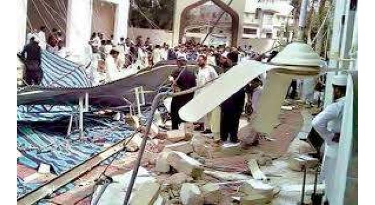 Man died when roof of mosque collapse
