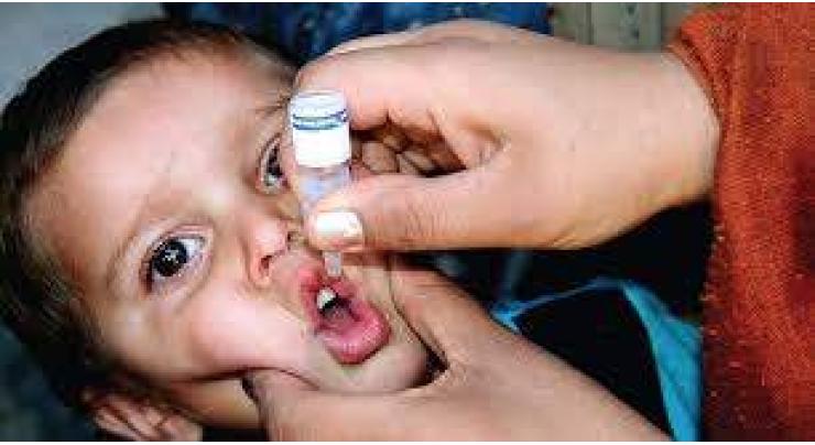 550,000 children to be given polio drops from Apr 22
