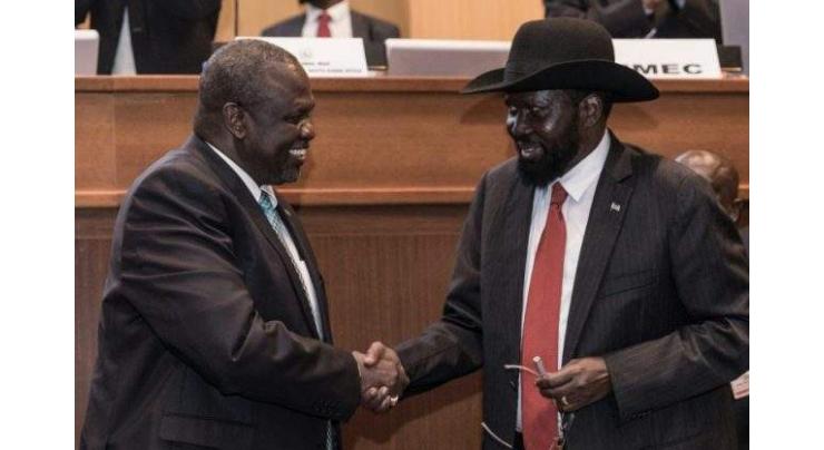 South Sudan president urges rebel chief to join unity government
