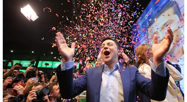 Ukraine election: Comedian Zelensky wins presidency by landslide