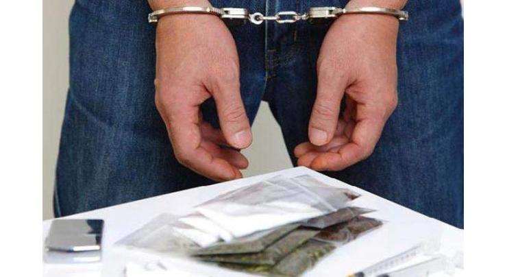 Four drug peddlers arrested, drugs seized in Rahim Yar Khan

