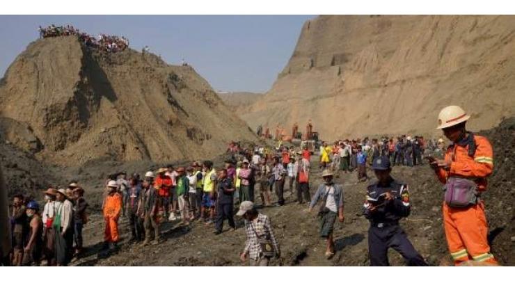 More than 50 feared killed in landslide at Myanmar jade mine
