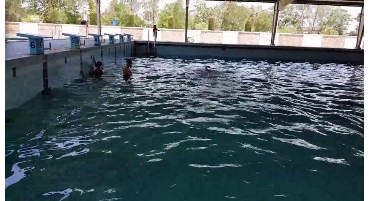 Recreational activities increase at swimming pools
