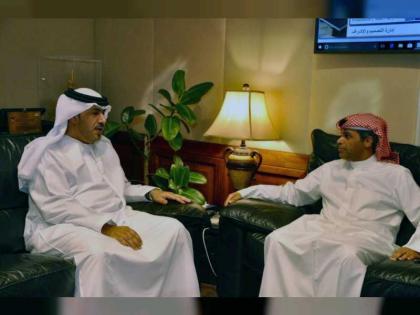 سفير الدولة يلتقي وزير النفط ووزير الكهرباء والماء الكويتي