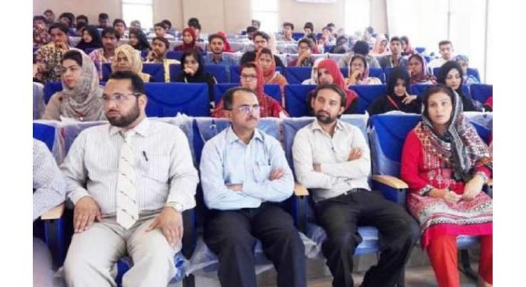 Research seminars held at Shah Abdul Latif University (SALU)
