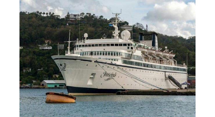 Measles-plagued Scientology ship leaves St Lucia
