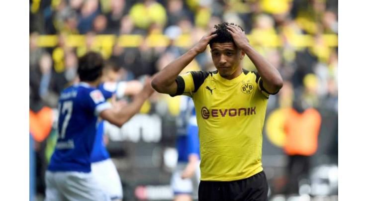 Dortmund's Sancho a doubt for Duesseldorf clash
