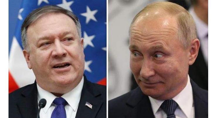 Pompeo to meet Putin on Russia visit: State Department
