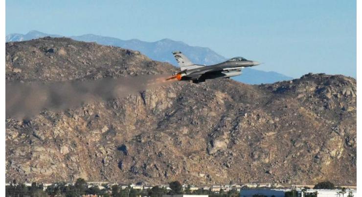 Air Force Base in California Confirms F-16 Fighter Crash Outside Facility, Says 5 Injured