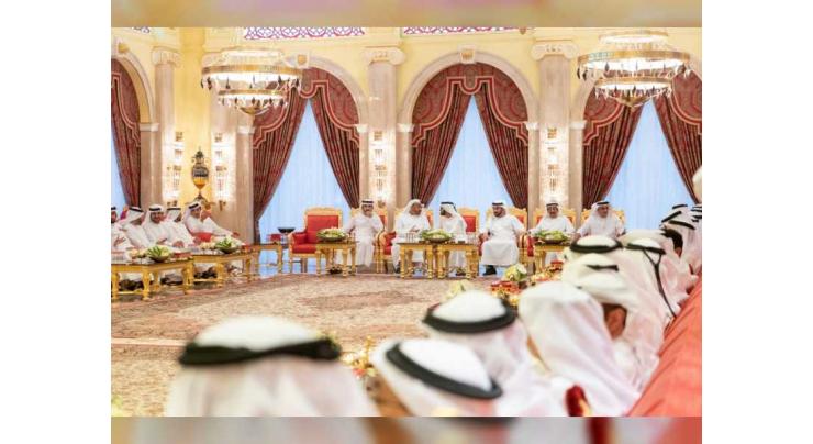 Mohammed bin Rashid receives Abu Dhabi Crown Prince - Updates