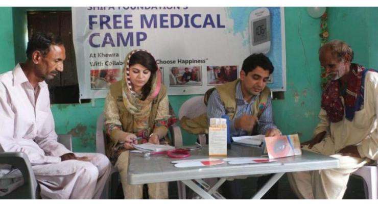 FC treats 1,085 patients in free medical camp
