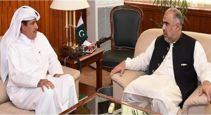 National Assembly Speaker calls for enhanced economic cooperation between Pakistan, Qatar
