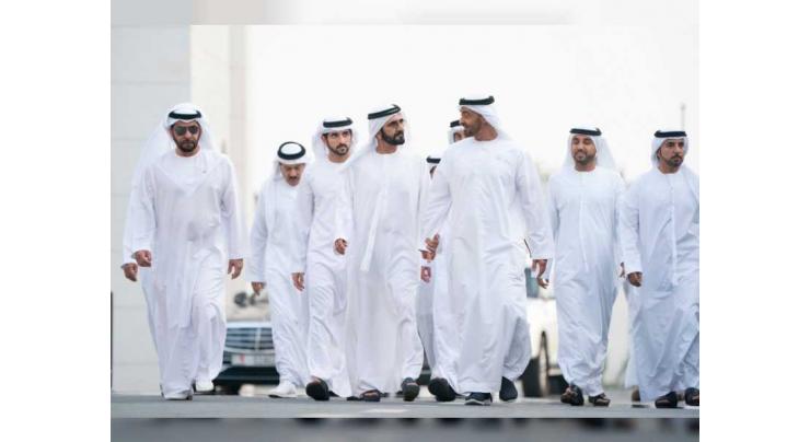Mohammed bin Rashid meets Mohamed bin Zayed