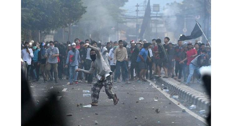 Six dead after election riots in Indonesia's capital

