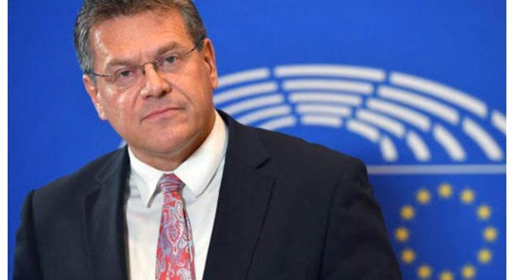 EU Commission Confirms Vice President Sefcovic's Visit to Moscow on June 13