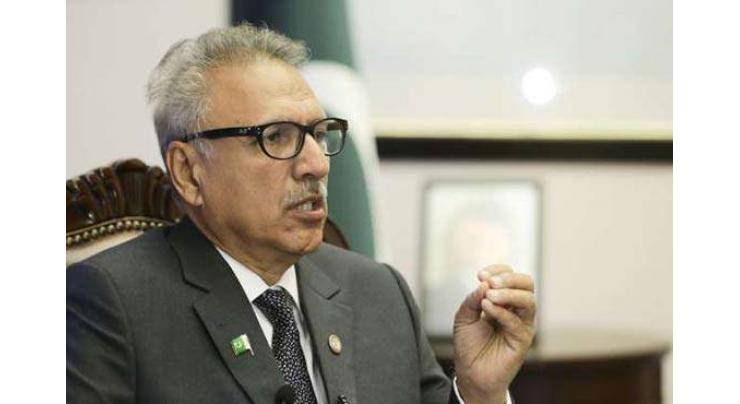 Quetta attack conspiracy against country's development: President Dr Arif Alvi
