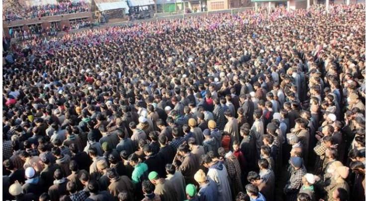 Thousands attend funeral prayers of Zakir Musa
