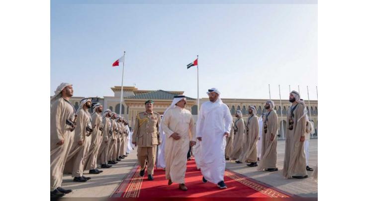 King of Bahrain ends UAE visit