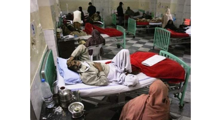 Provincial secy expresses displeasure over poor health conditions
