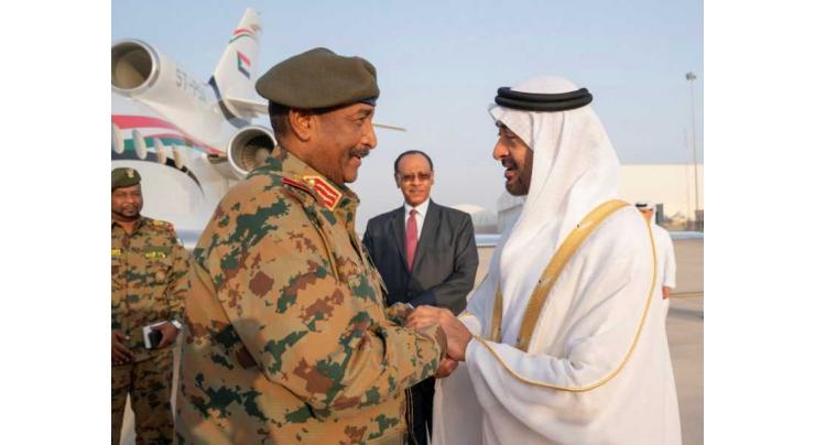 Chairman of Sudan’s Transitional Military Council arrives Abu Dhabi