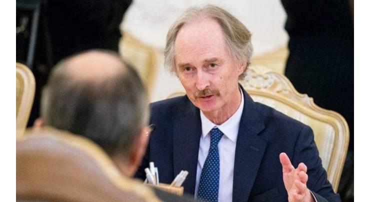 UN Special Envoy Pedersen Discusses Syria With Russian, US Diplomats