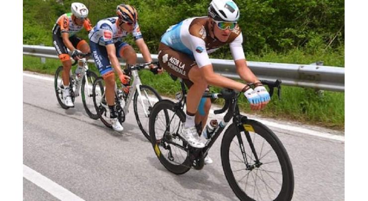 Italy's Damiano Cima wins Giro d'Italia 18th stage
