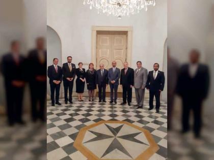 رئيس مالطا يستقبل وفد المجلس العالمي للتسامح والسلام