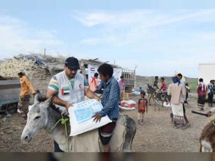 الإمارات تقدم 79 ألف سلة غذائية لأهالي المناطق اليمنية المحررة في رمضان استفاد منها 600 ألف شخص