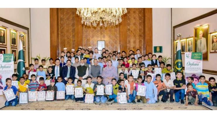 Arifalvi, The President Of Pakistan Hosts An Iftar For Orphans, Attended By Chairman Khubaib Foundation And The CEO Of Tecno Mobile
