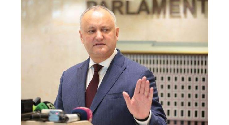 Moldovan Court Temporary Relieves Dodon as President to Allow Snap Elections