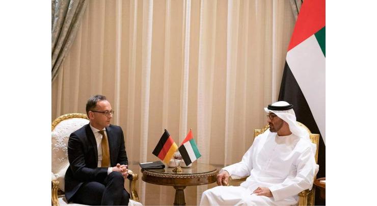 Mohamed bin Zayed meets Germany's FM